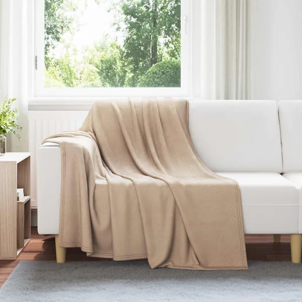 Couvertures à jeter 24 pcs Camel 200 x 150 cm Toison
