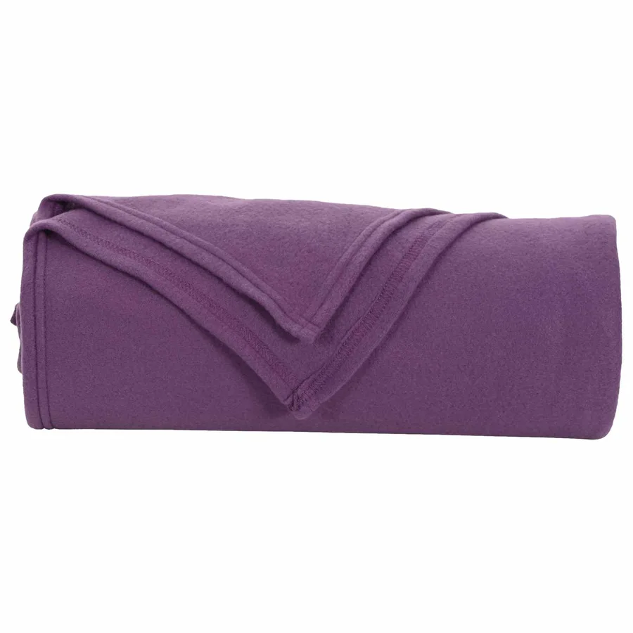 Couvertures à jeter 6 pcs Violet 200 x 150 cm Toison - 5
