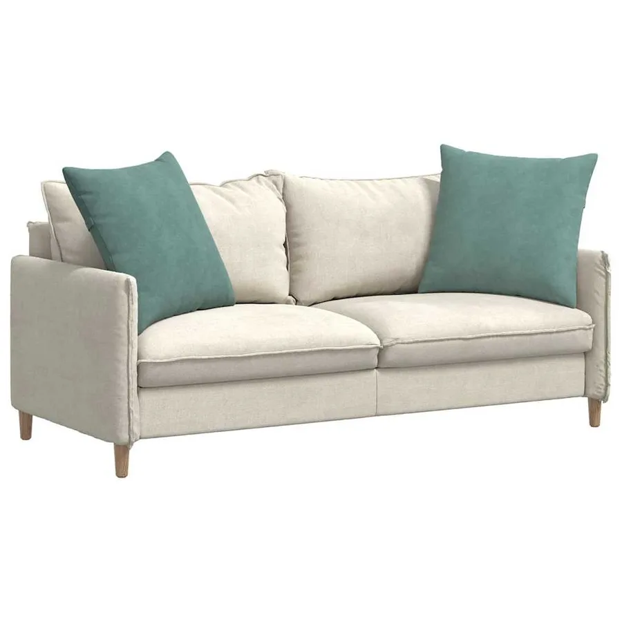 Coussins de canapé 2 pcs Vert Mer 60 x 60 cm - 3
