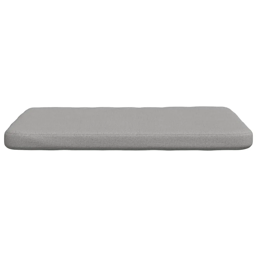 Coussins de siège 4 pcs Gris nuage 40 x 40 x 3 cm tissu - 6