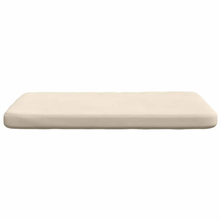 Coussins de siège 4 pcs Beige 40 x 40 x 3 cm - 6
