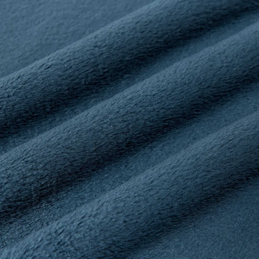 Jeté Bleu marine 130 x 150 cm Toison - 7