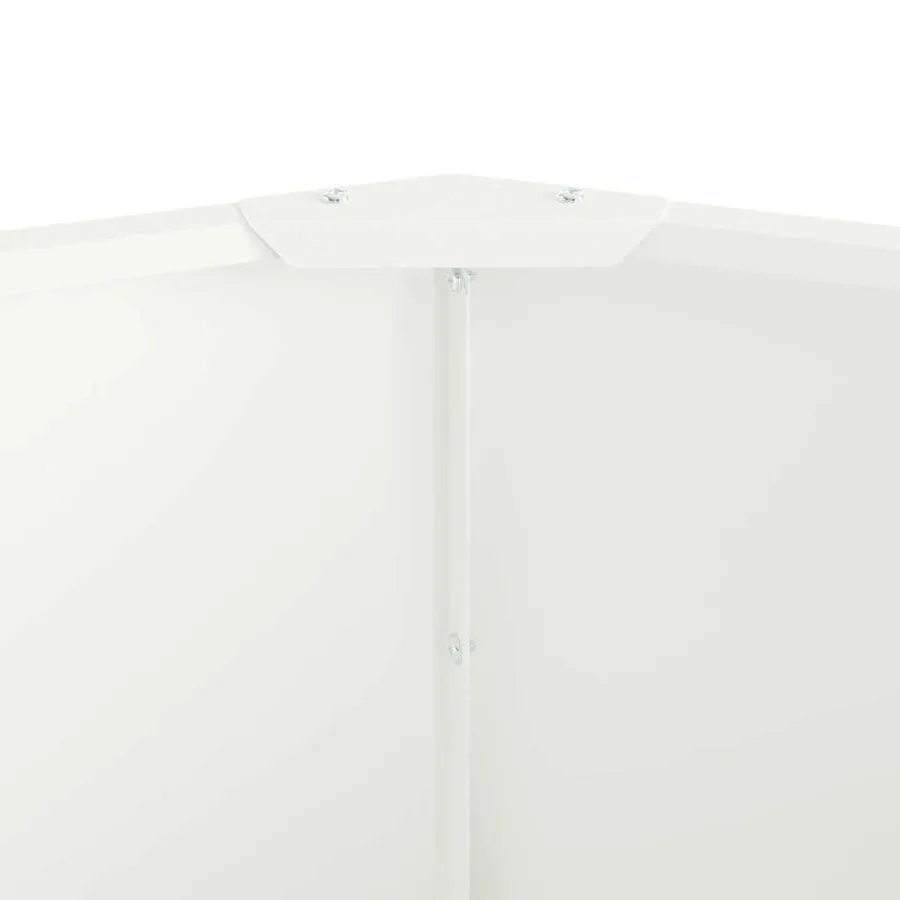 Jardinière Blanc 120 x 120 x 35 cm Acier - 7