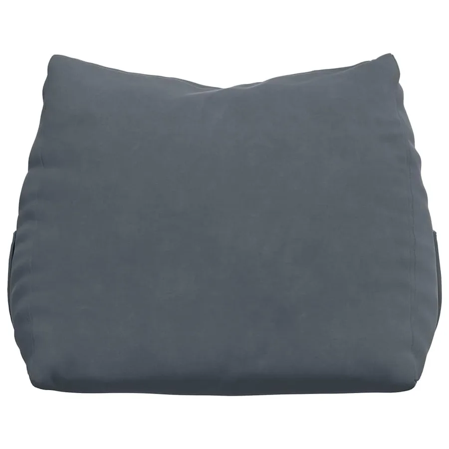 Coussin de Dos Gris foncé 45 x 20 x 35 cm - 6