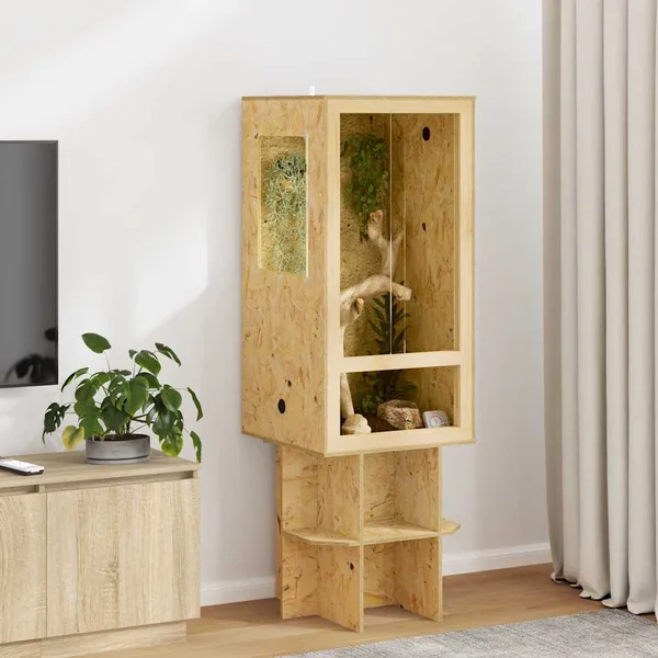 Terrarium Marron 50 x 50 x 100 cm OSB