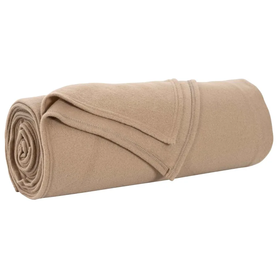 Couvertures à jeter 6 pcs Camel 280 x 210 cm Toison - 4