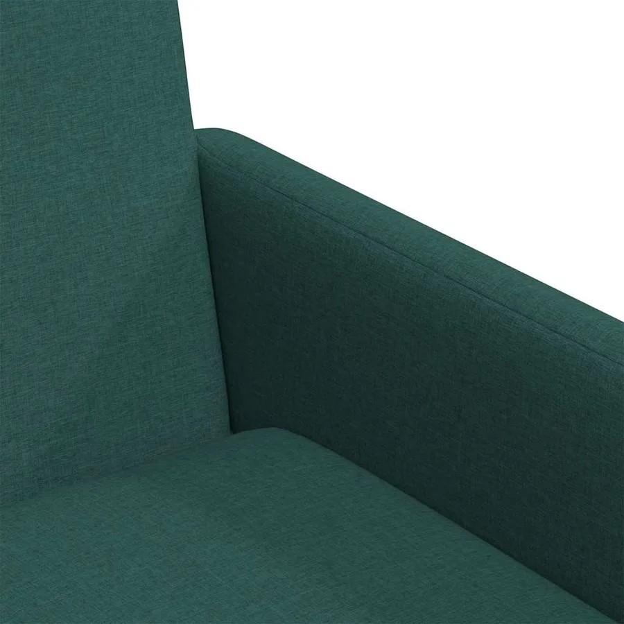 Chaises de salle à manger 2 pcs Vert foncé 57 x 67 x 95 cm - 7