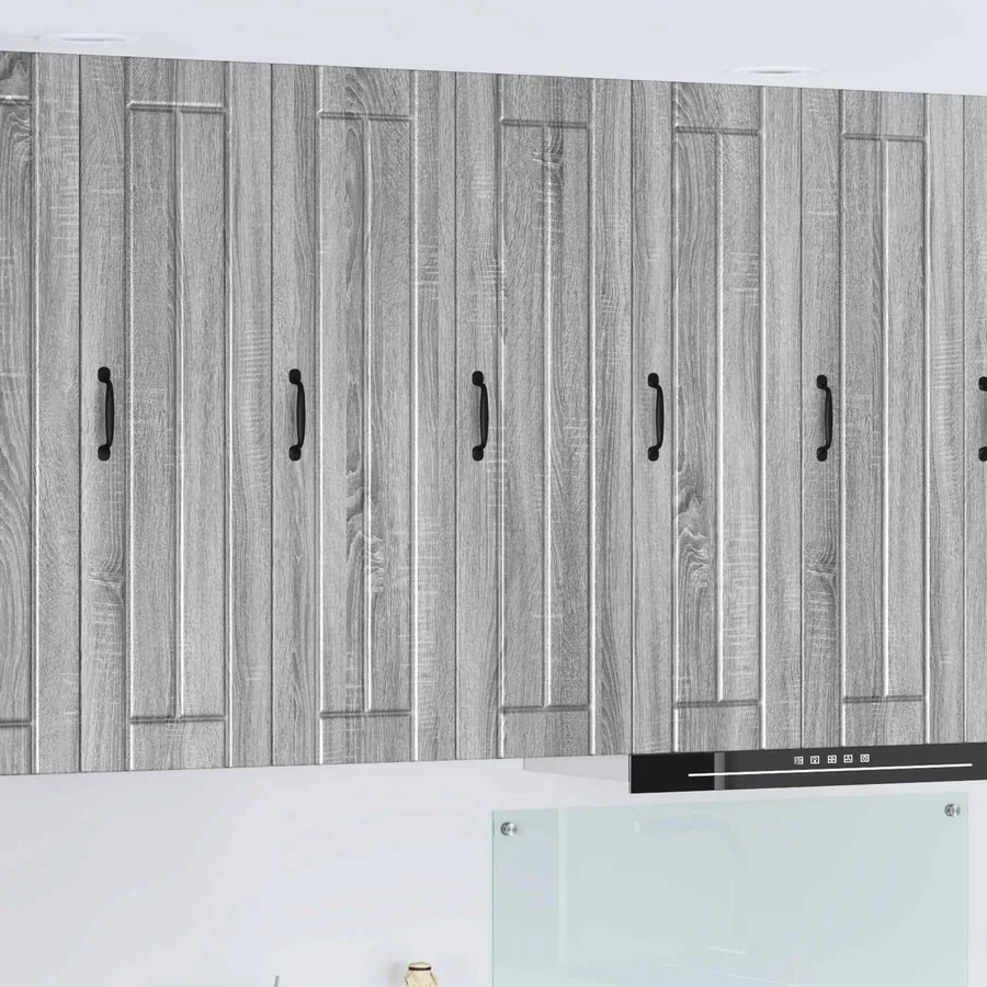 Meuble mural LUCCA Sonoma gris 30 x 31 x 100 cm