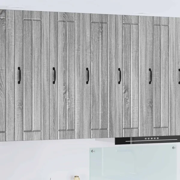 Meuble mural LUCCA Sonoma gris 30 x 31 x 100 cm