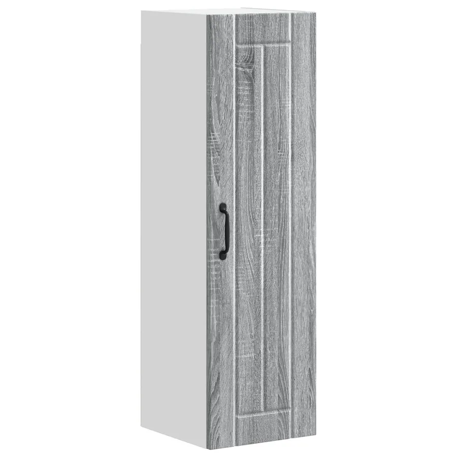 Meuble mural LUCCA Sonoma gris 30 x 31 x 100 cm - 2