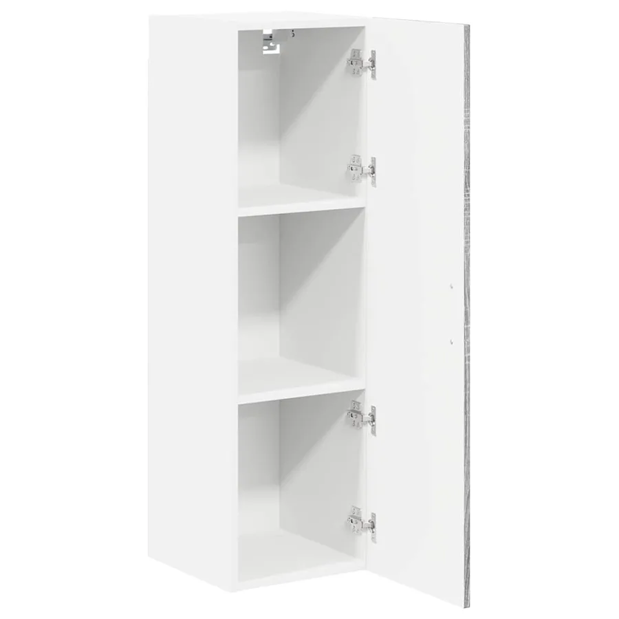 Meuble mural LUCCA Sonoma gris 30 x 31 x 100 cm - 5