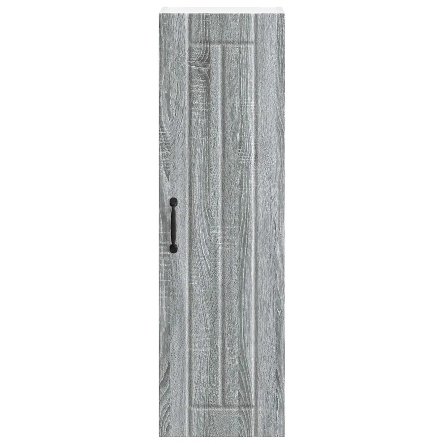 Meuble mural LUCCA Sonoma gris 30 x 31 x 100 cm - 6