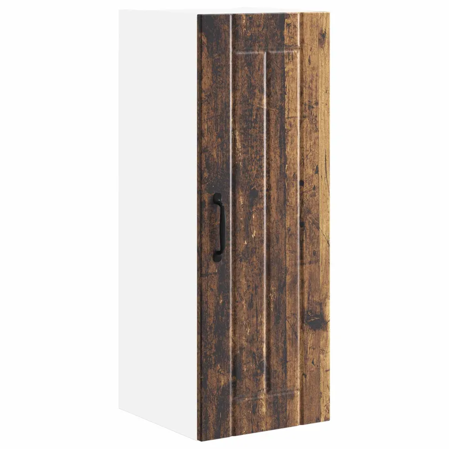 Meuble mural LUCCA Bois ancien 30 x 31 x 80 cm - 2