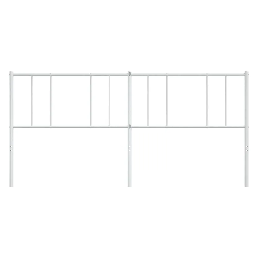 Tête de lit de remplacement métal blanc 200 cm - 4