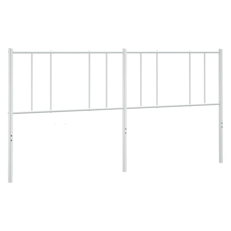 Tête de lit de remplacement métal blanc 200 cm - 5