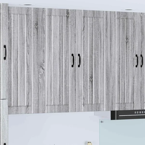 Meuble mural LUCCA Sonoma gris 80 x 31 x 100 cm