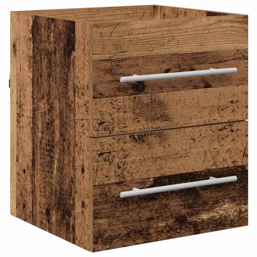 Meuble de Lavabo de Salle de Bain Marron 42 x 39 x 52 cm - 5