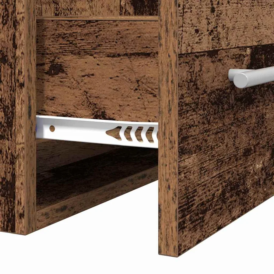 Meuble de Lavabo de Salle de Bain Marron 42 x 39 x 52 cm - 9