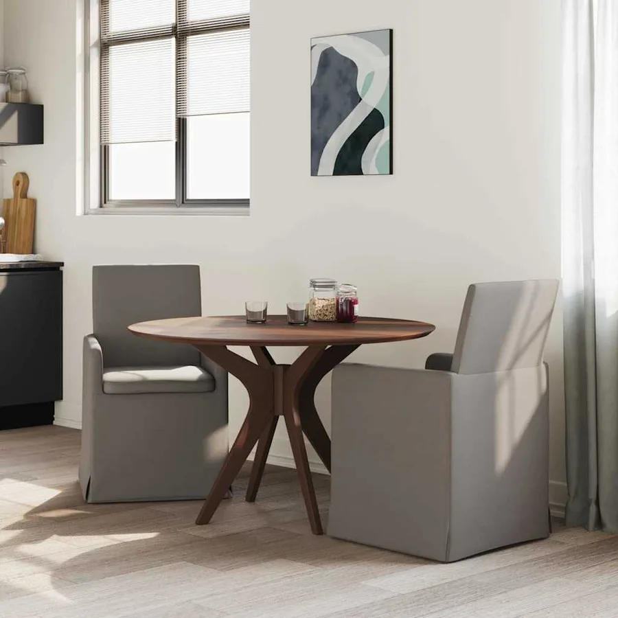 Chaises de salle à manger 2 pcs Gris clair 57 x 67 x 95 cm Lin - 3