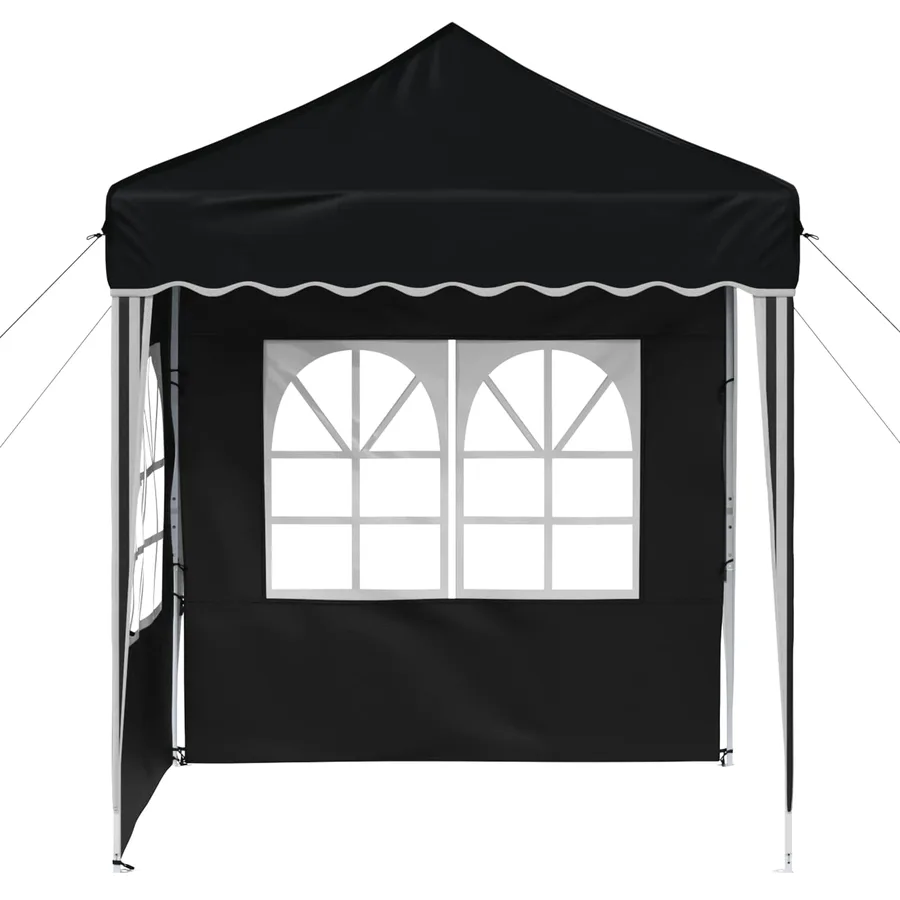Tente de fête pop-up 195 x 195 x 245 cm Anthracite Tissu Oxford - 6