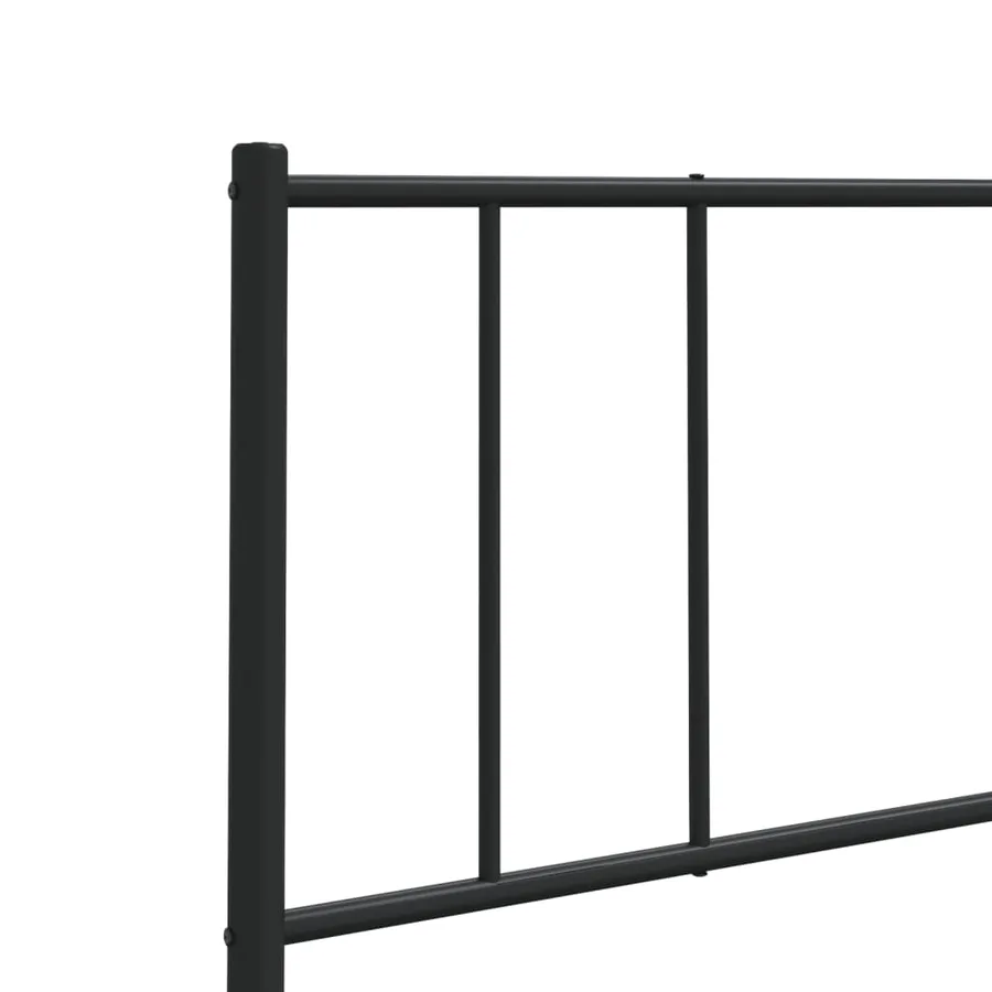 Tête de lit de remplacement métal noir 107 cm - 6