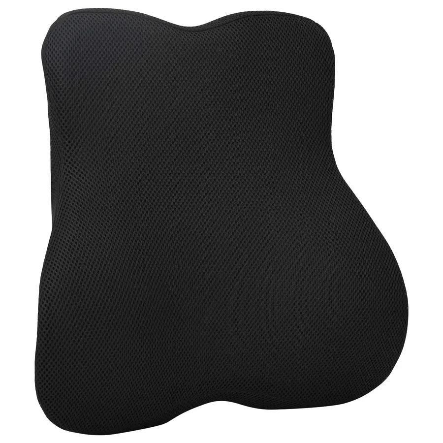 Coussin dorsal Noir Mousse à mémoire de forme 40 x 40 x 11 cm - 3