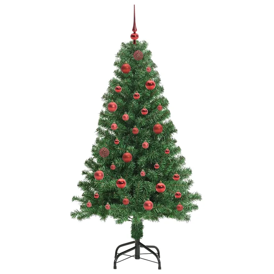 Sapin de Noël artificiel Vert 150 cm PVC, Acier et Plastique - 4