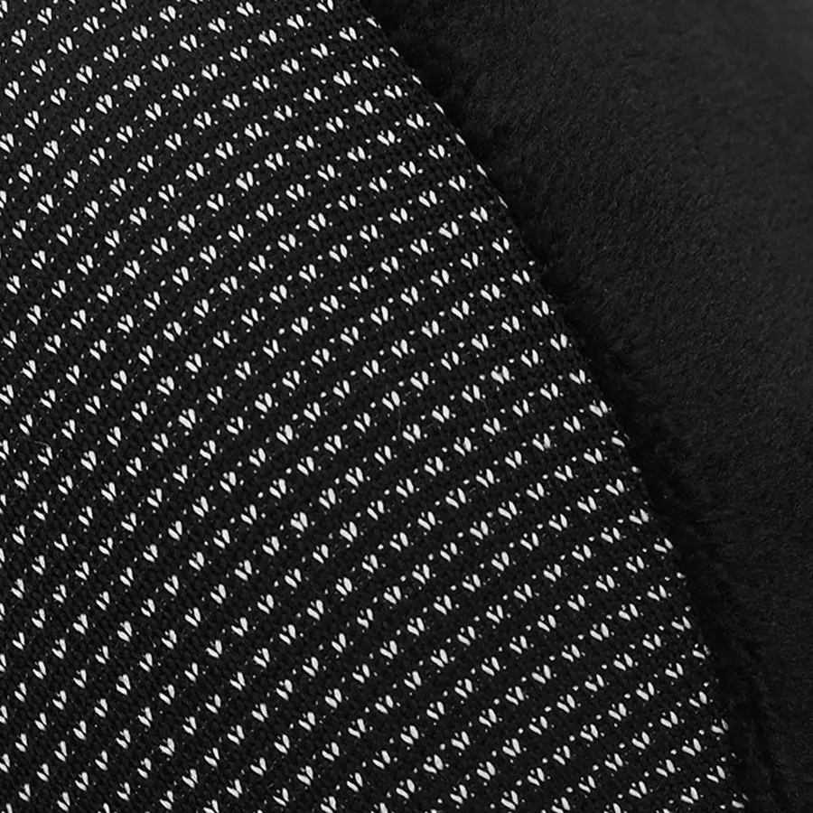 Oreiller de Voyage pour le Cou Réglable Noir 27 x 26 x 14 cm - 12