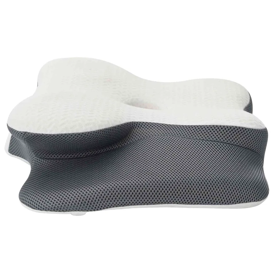 Coussin cervical Blanc Mousse à mémoire de forme - 6