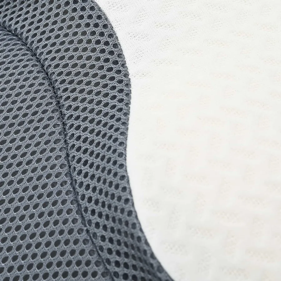 Coussin cervical Blanc Mousse à mémoire de forme - 8