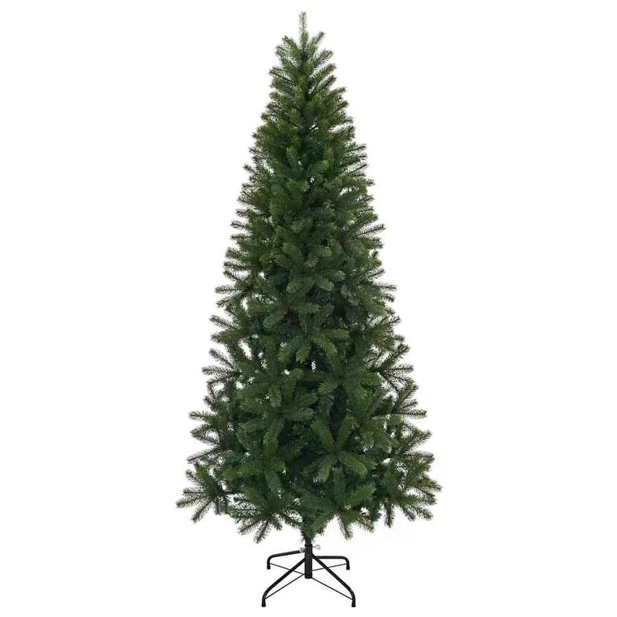 Sapin de Noël artificiel avec 300 LED Vert 210 cm PE et PVC - 5
