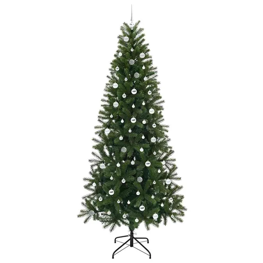 Sapin de Noël artificiel avec 300 LED Vert 240 cm PE et PVC - 4