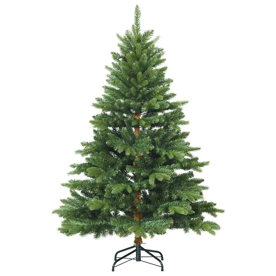 Sapin de Noël artificiel avec 150 LED Vert 150 cm PE et PVC - 7