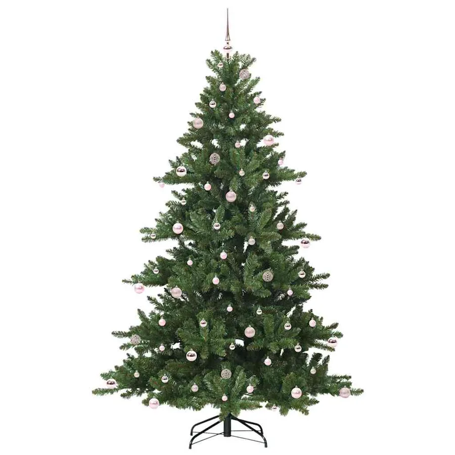 Sapin de Noël Artificiel à Branches Articulées Vert 240 cm - 4
