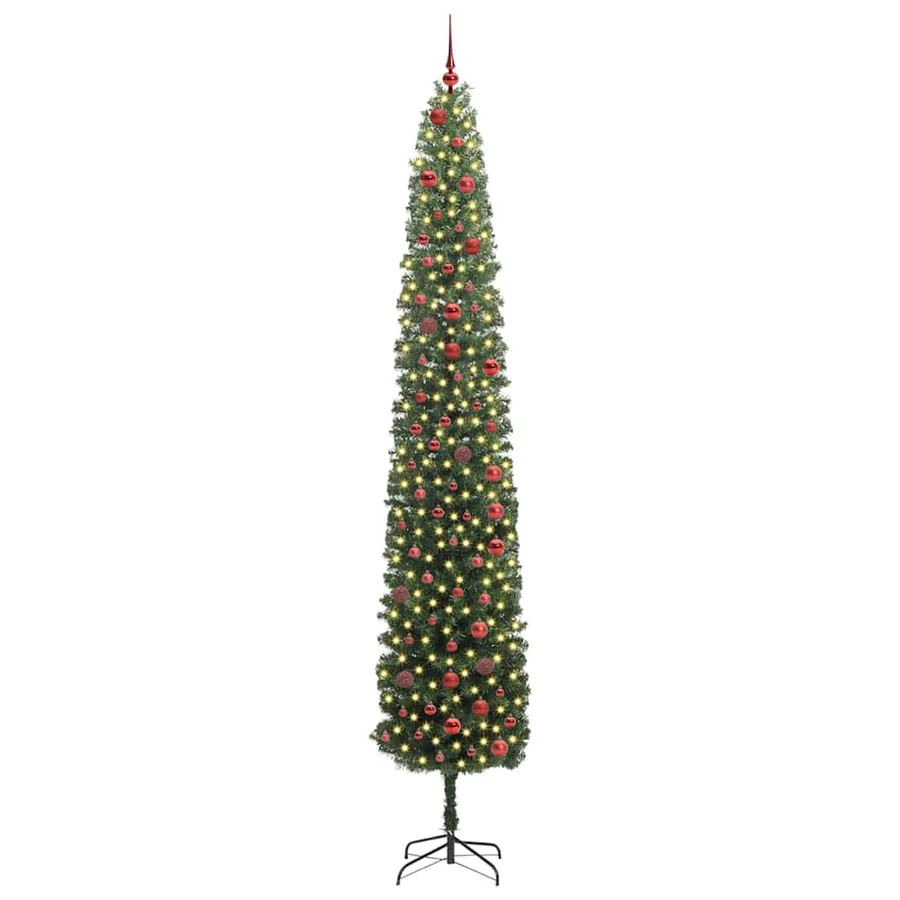 Sapin de Noël artificiel Vert 300 cm PVC et acier et plastique - 2