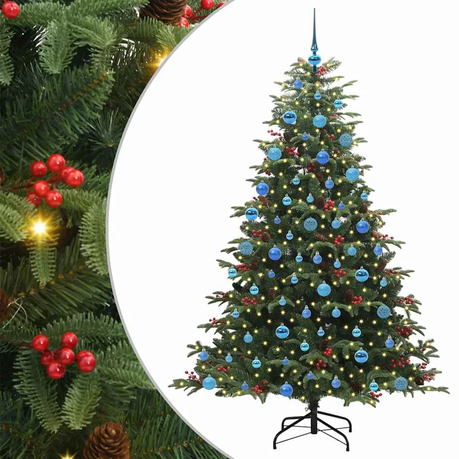Sapin de Noël artificiel Vert 180 cm PVC, métal et plastique - 2