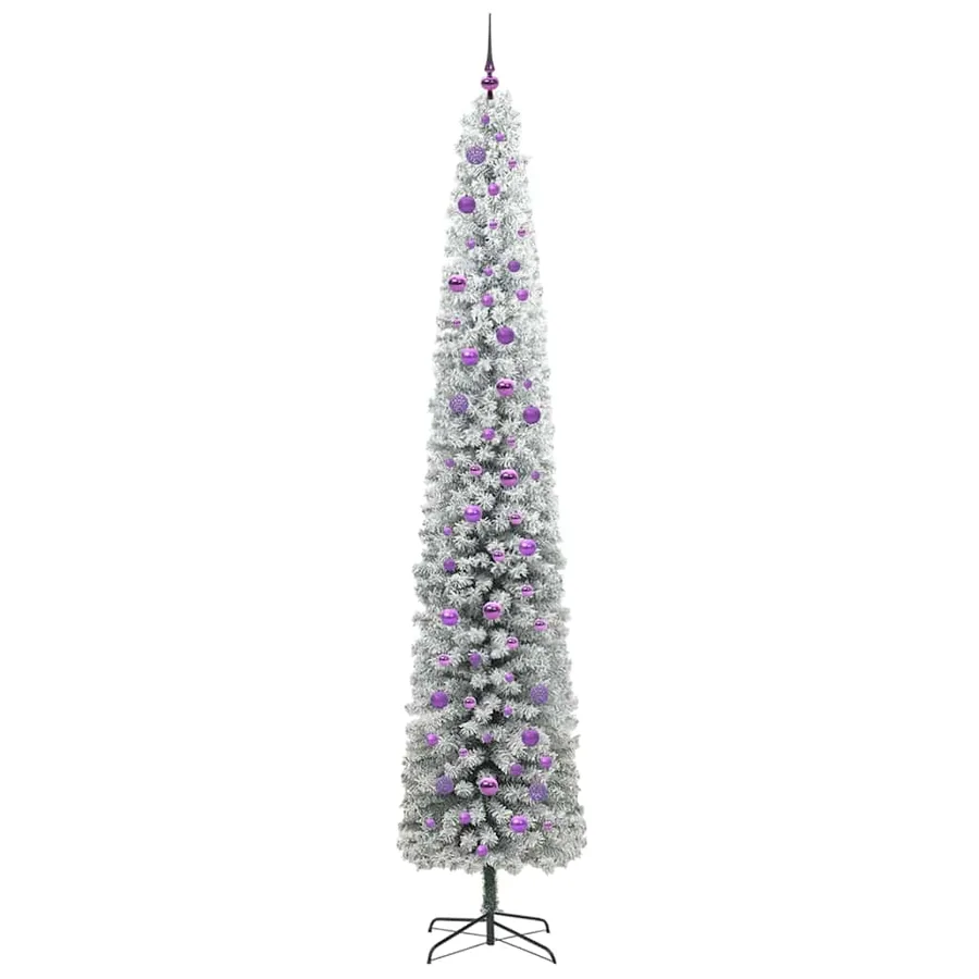 Sapin de Noël artificiel Vert 270 cm PVC et acier et plastique - 4