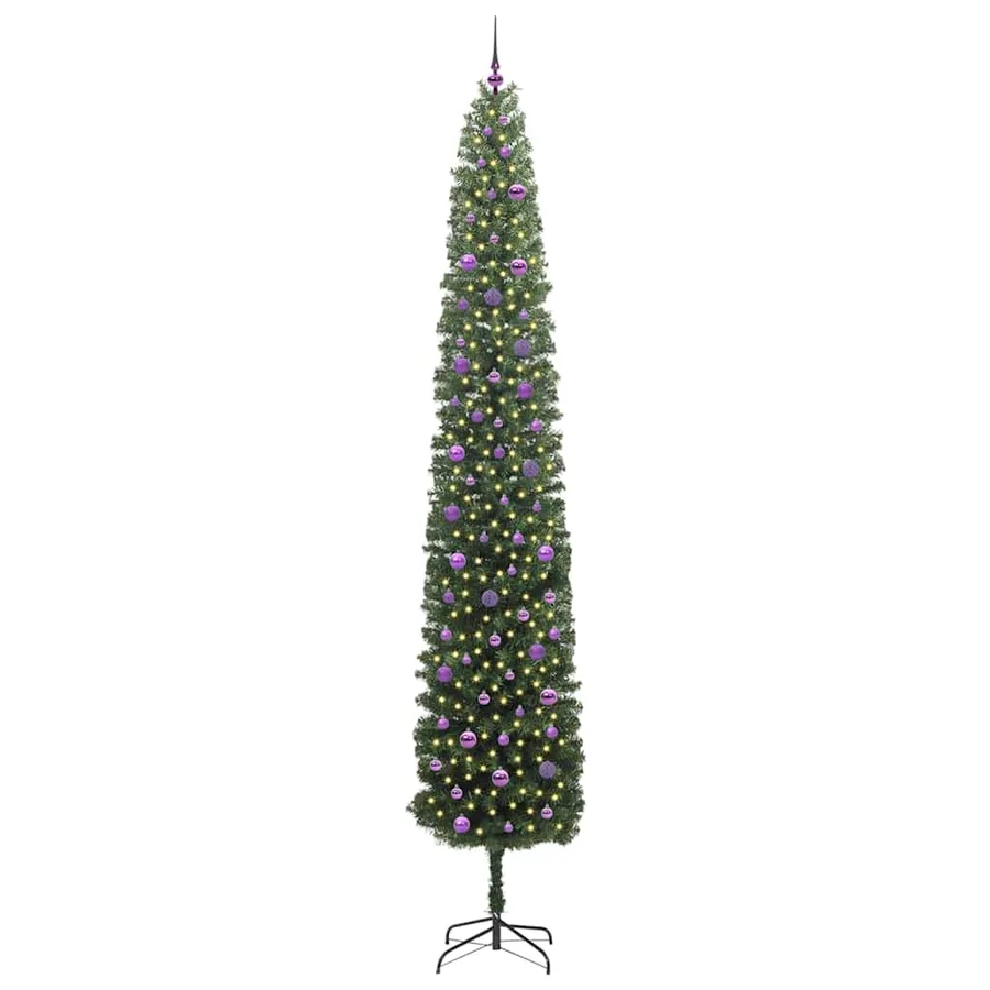 Sapin de Noël artificiel Vert 300 cm PVC et acier et plastique - 3