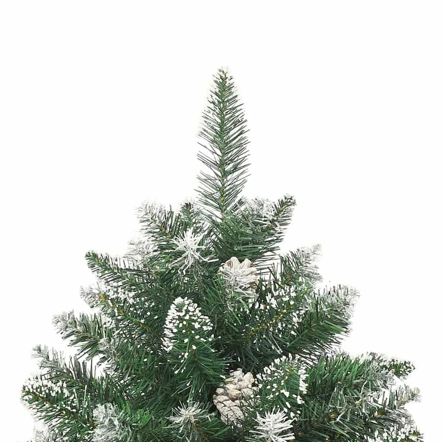 Sapin de Noël artificiel Vert 120 cm PVC, plastique et acier - 11