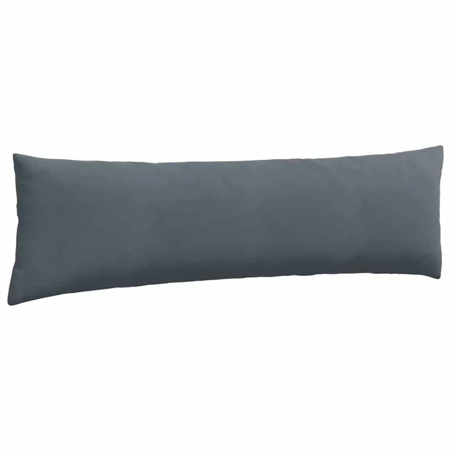 Coussins de canapé 2 pcs Gris foncé 145 x 40 cm - 5