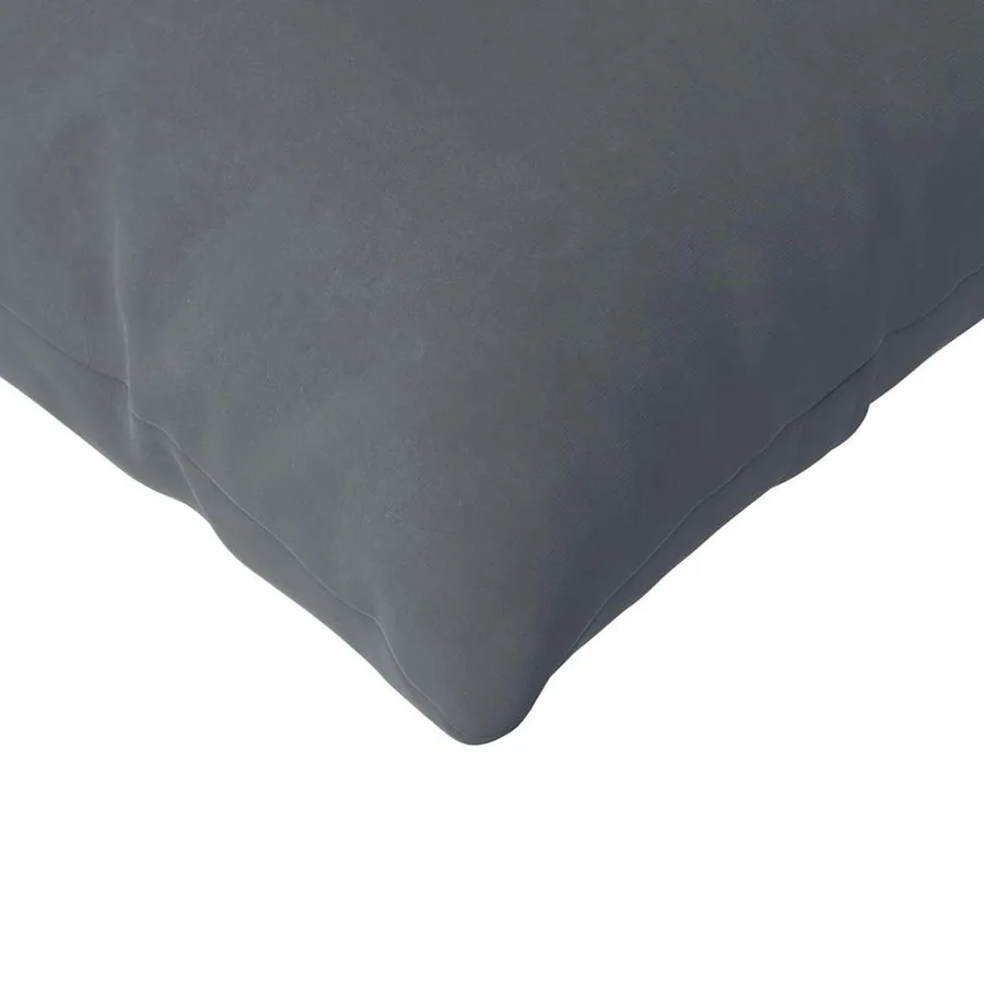 Coussins de canapé 2 pcs Gris foncé 145 x 40 cm - 7