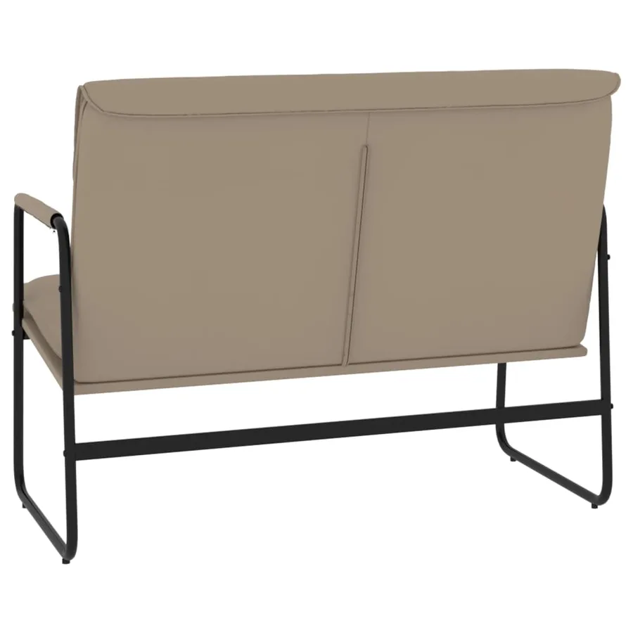 Banc Cappuccino 100x64x80 cm Similicuir - 5