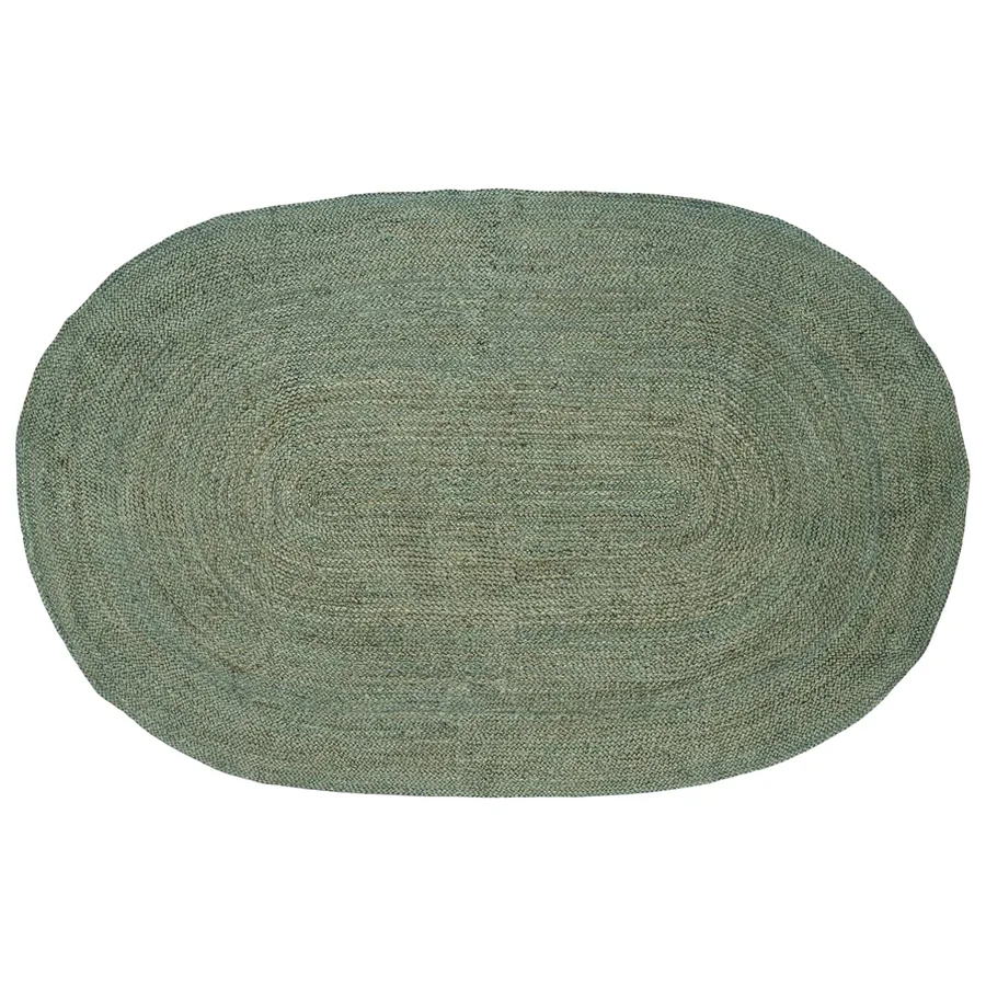 Tapis de surface Vert olive 152 x 245 cm Jute