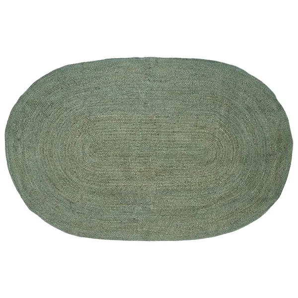 Tapis de surface Vert olive 152 x 245 cm Jute