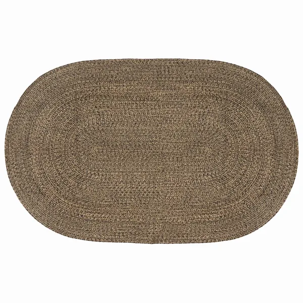Tapis de surface Noir 205 x 305 cm Jute