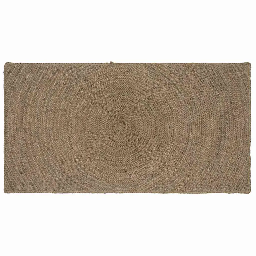 Tapis de surface Gris 100 x 200 cm Jute