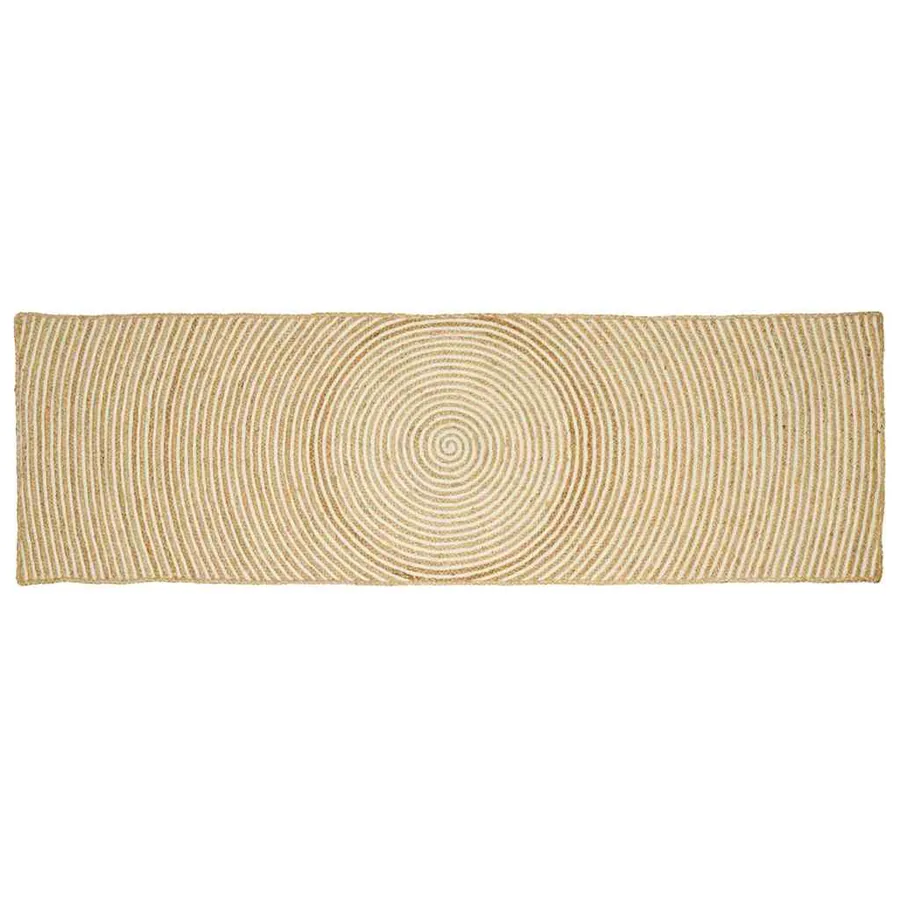 Tapis de surface Blanc 60 x 300 cm Jute