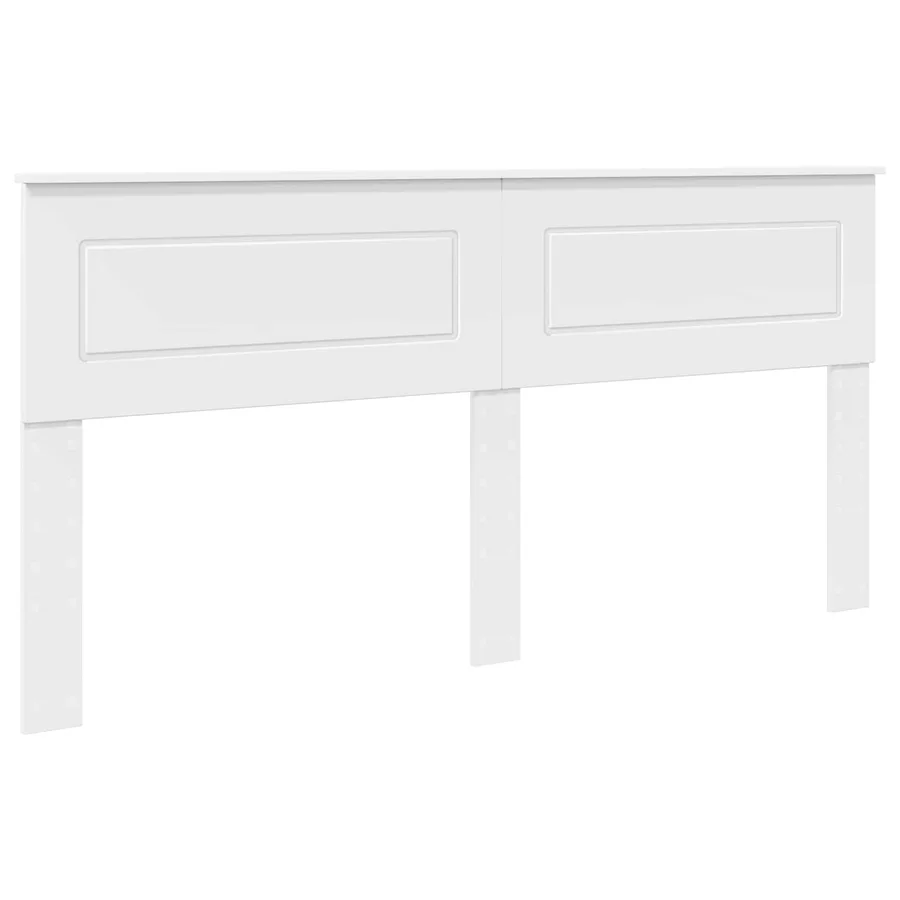 Tête de lit Blanc Bois d'ingénierie - 2