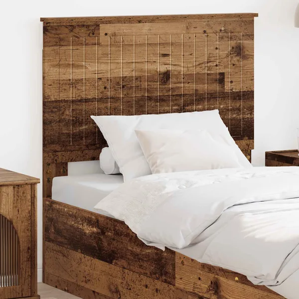 Tête de lit Bois Ancien 90 cm Bois d'ingénierie