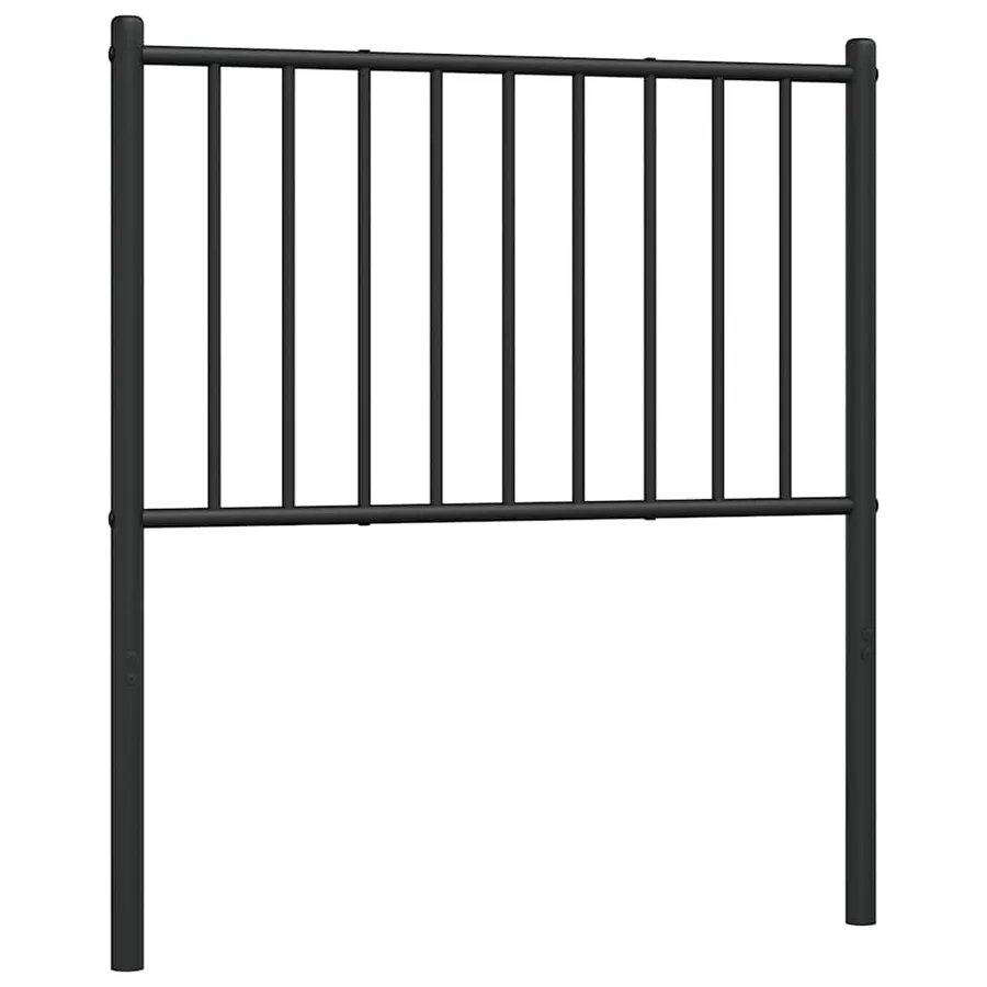 Tête de lit de remplacement métal noir 75 cm - 2